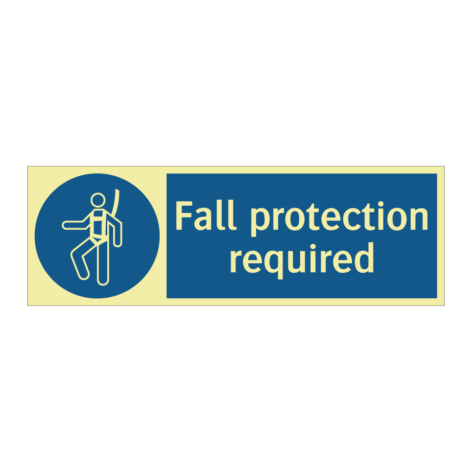 Fall protection required