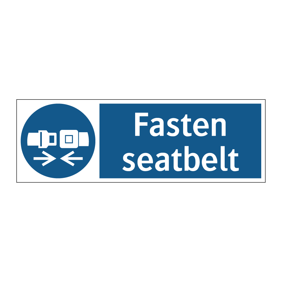Fasten seatbelt