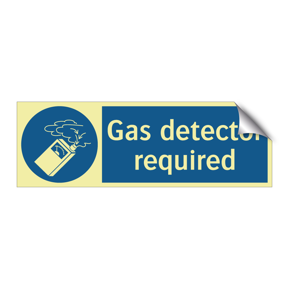 Gas detector required