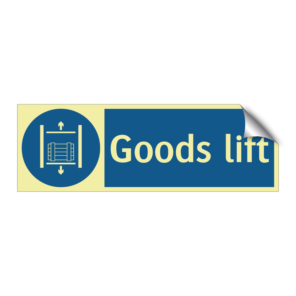 Goods lift
