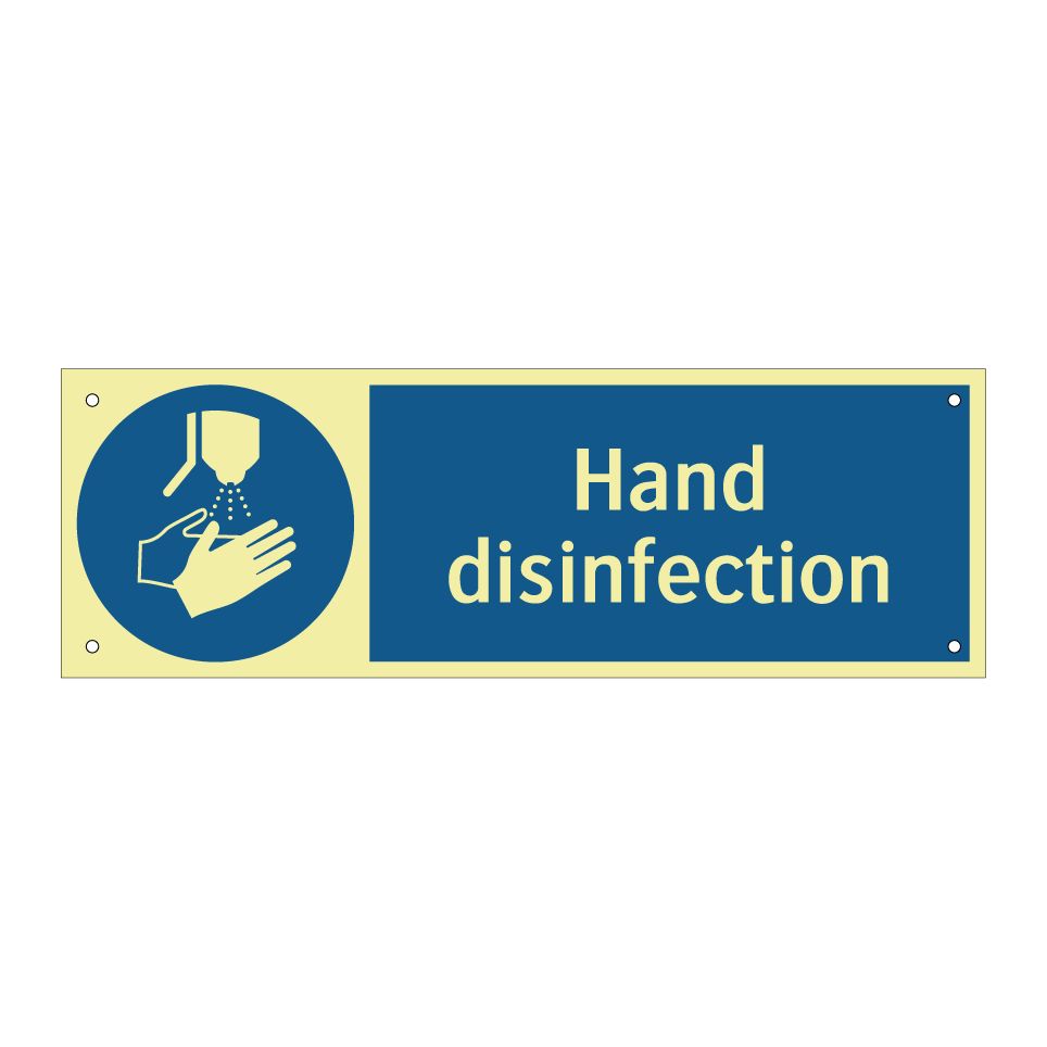 Hand disinfection