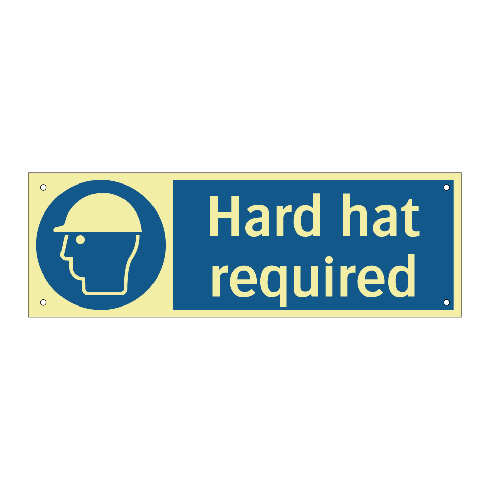 Hard hat required