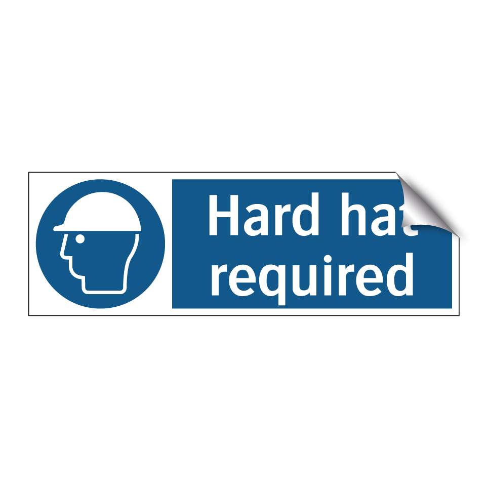 Hard hat required