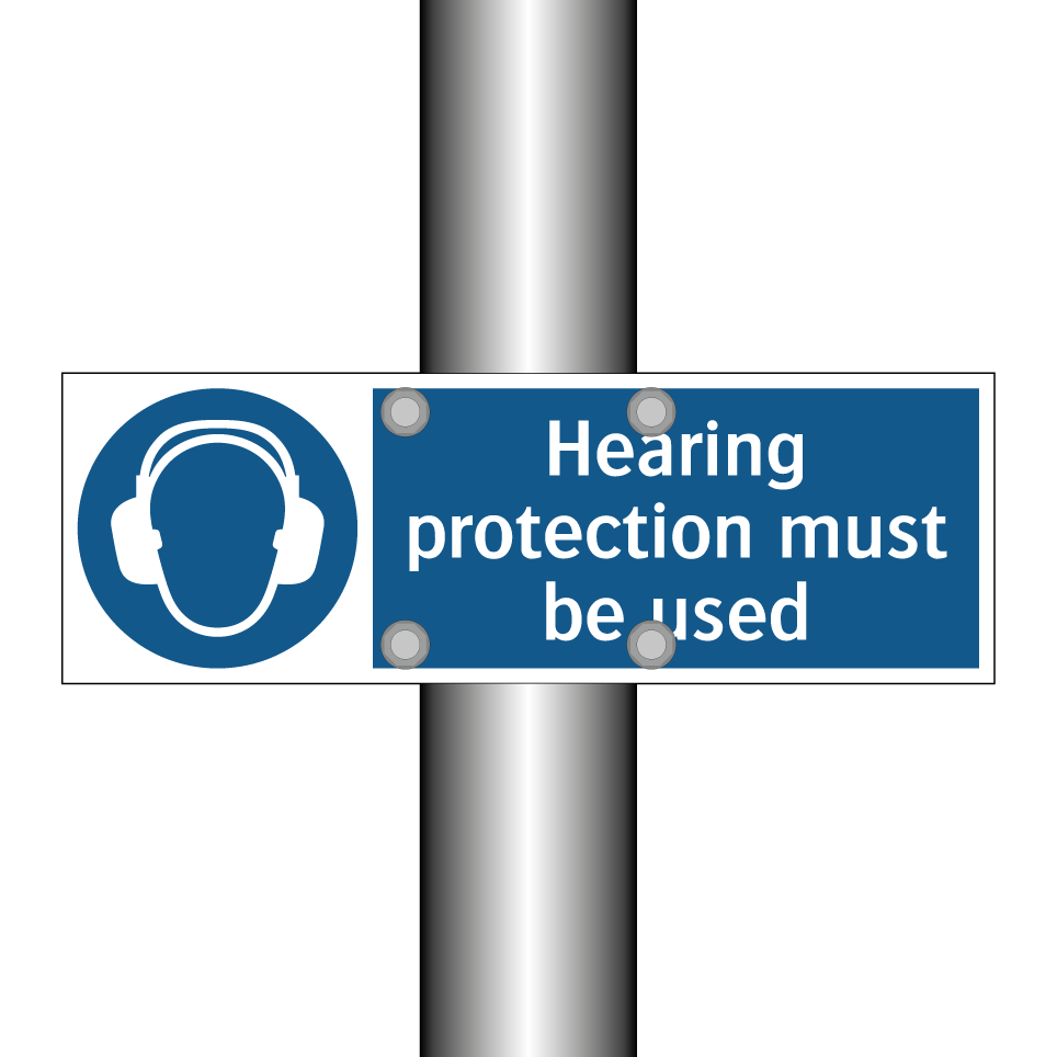 Hearing protection must be used