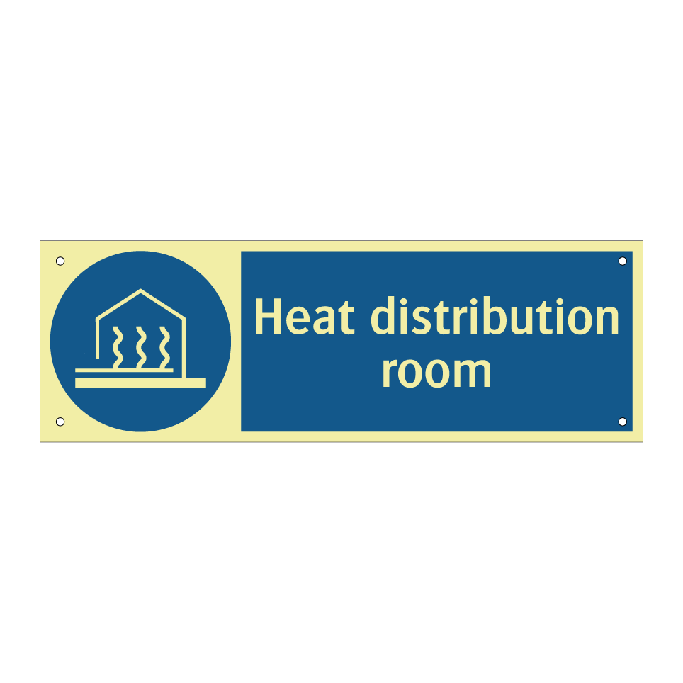 Heat distribution room