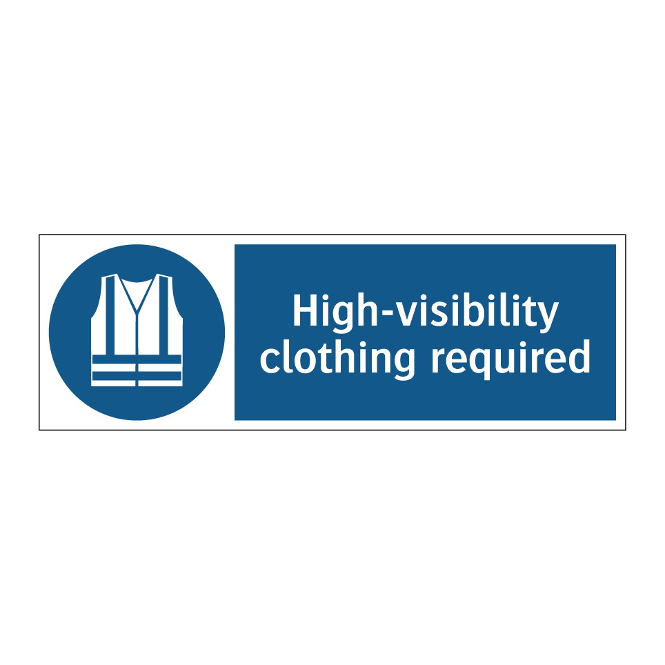 High-visibility clothing required