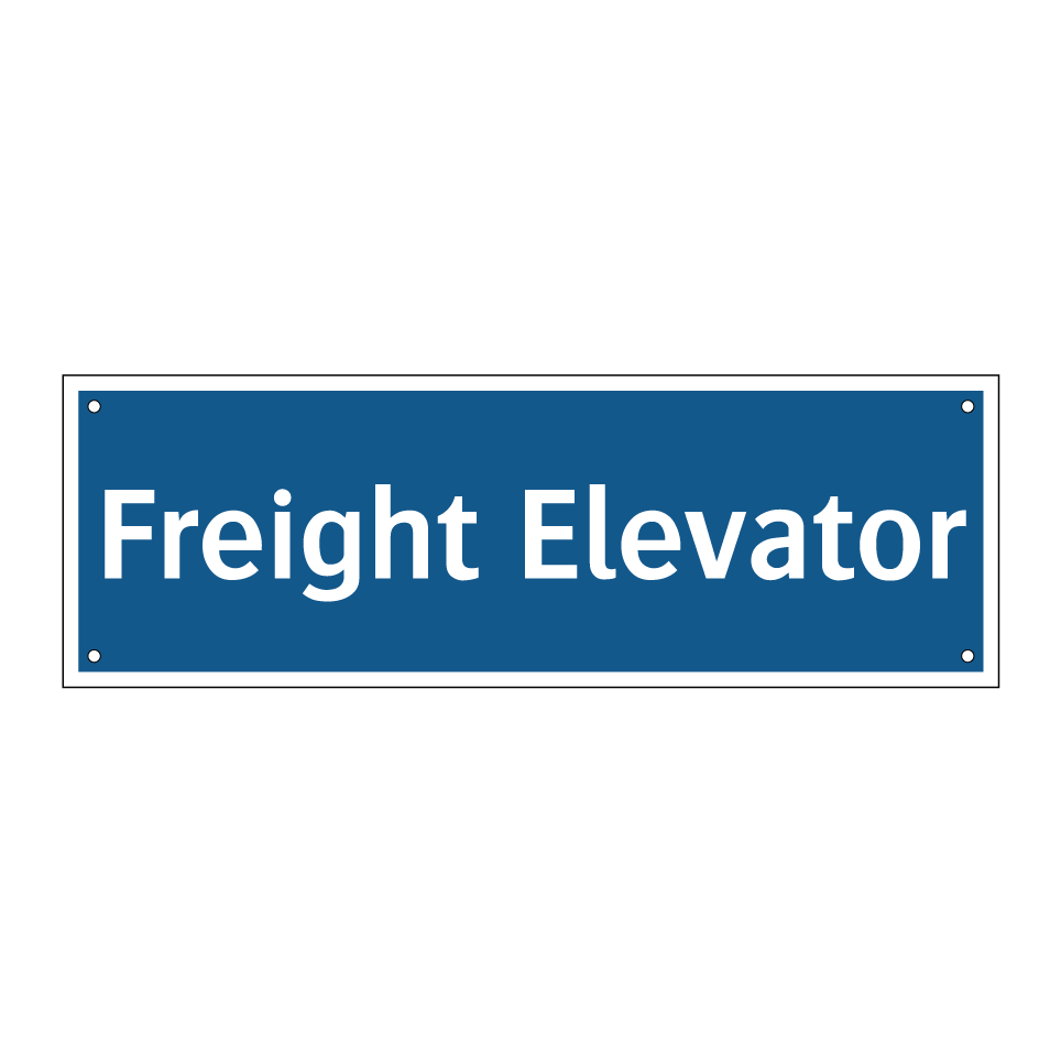 Freight Elevator