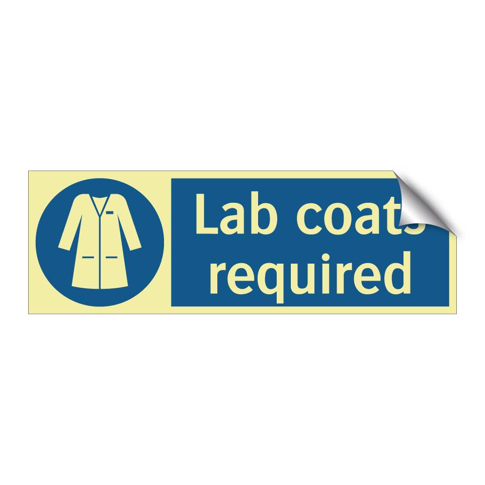 Lab coats required
