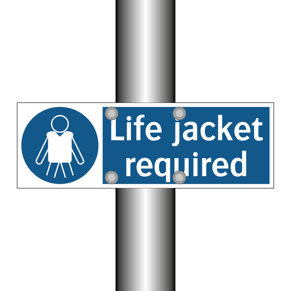 Life jacket required