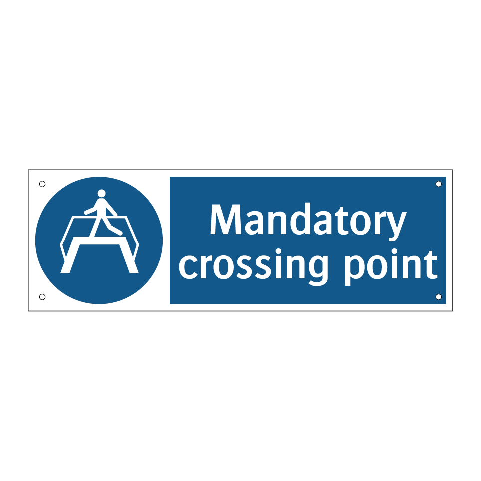 Mandatory crossing point