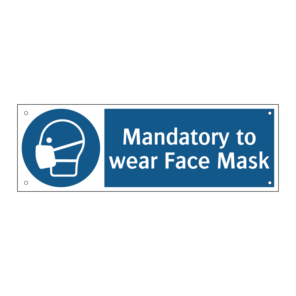 Mandatory to wear Face Mask