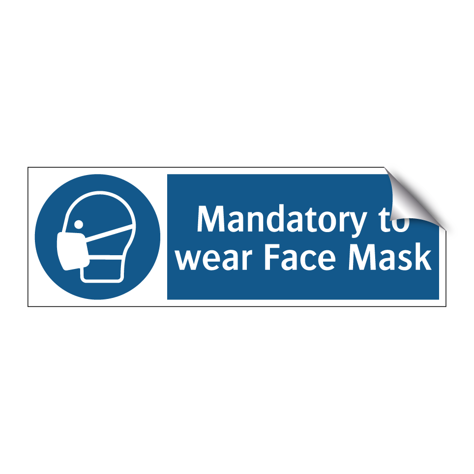 Mandatory to wear Face Mask