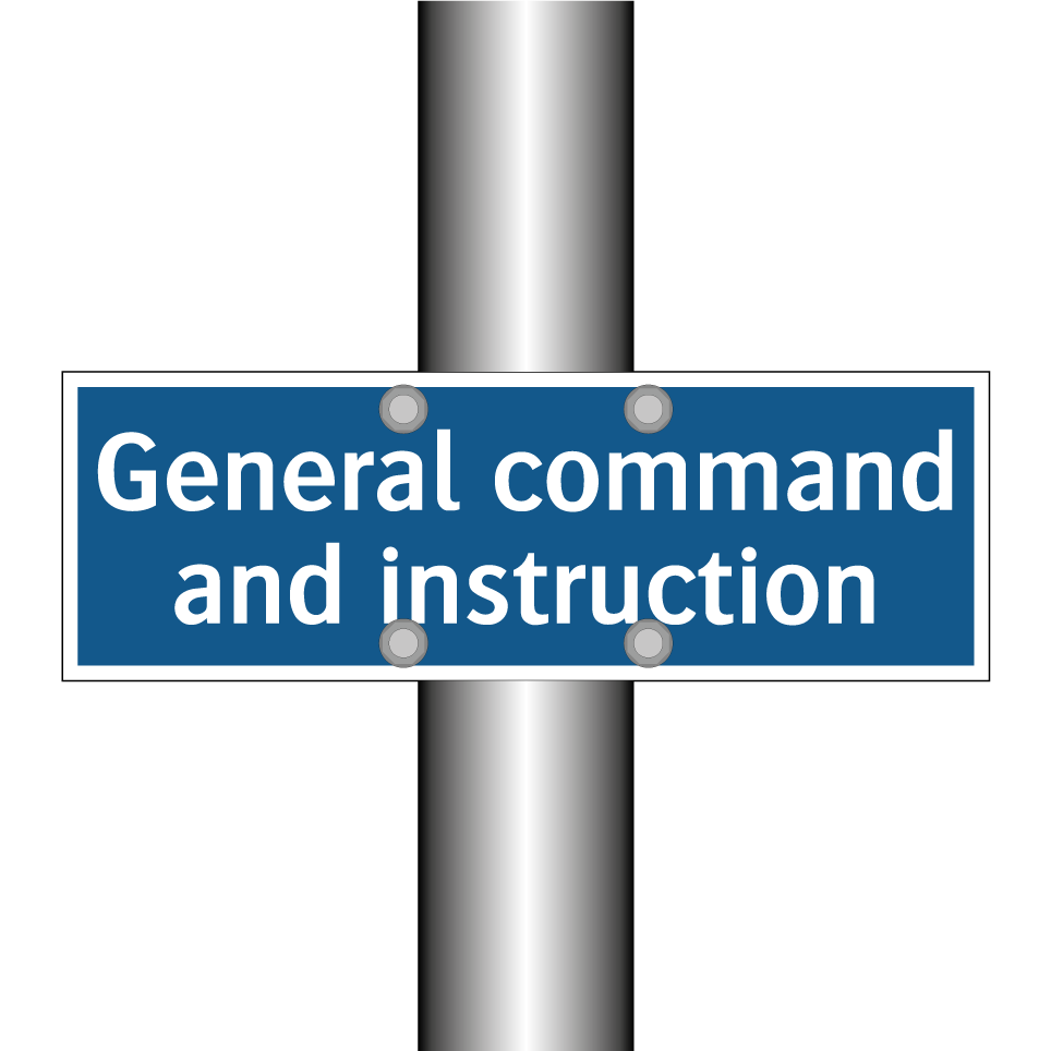 General command and instruction