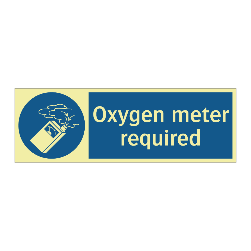 Oxygen meter required