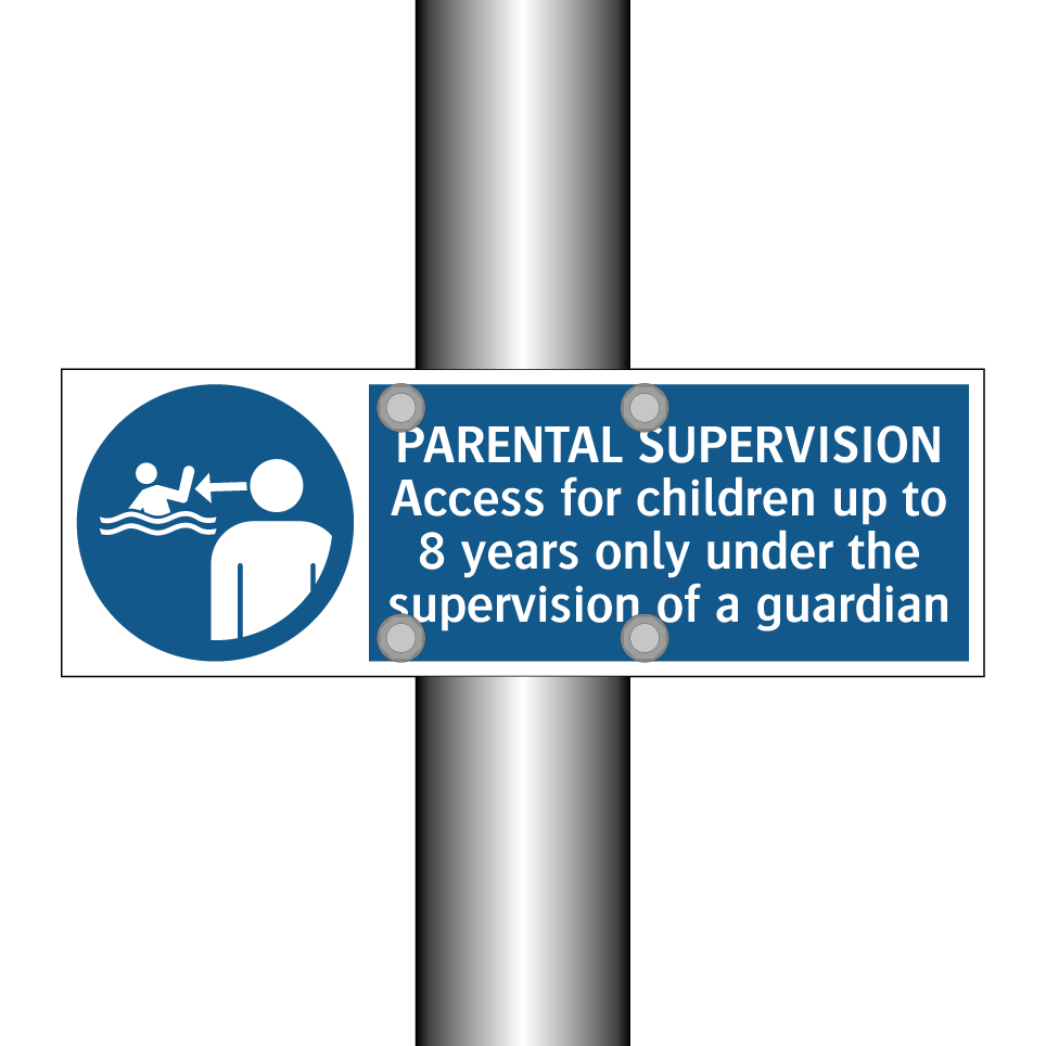 PARENTAL SUPERVISION Access for children up to 8 years only under the supervision of a guardian