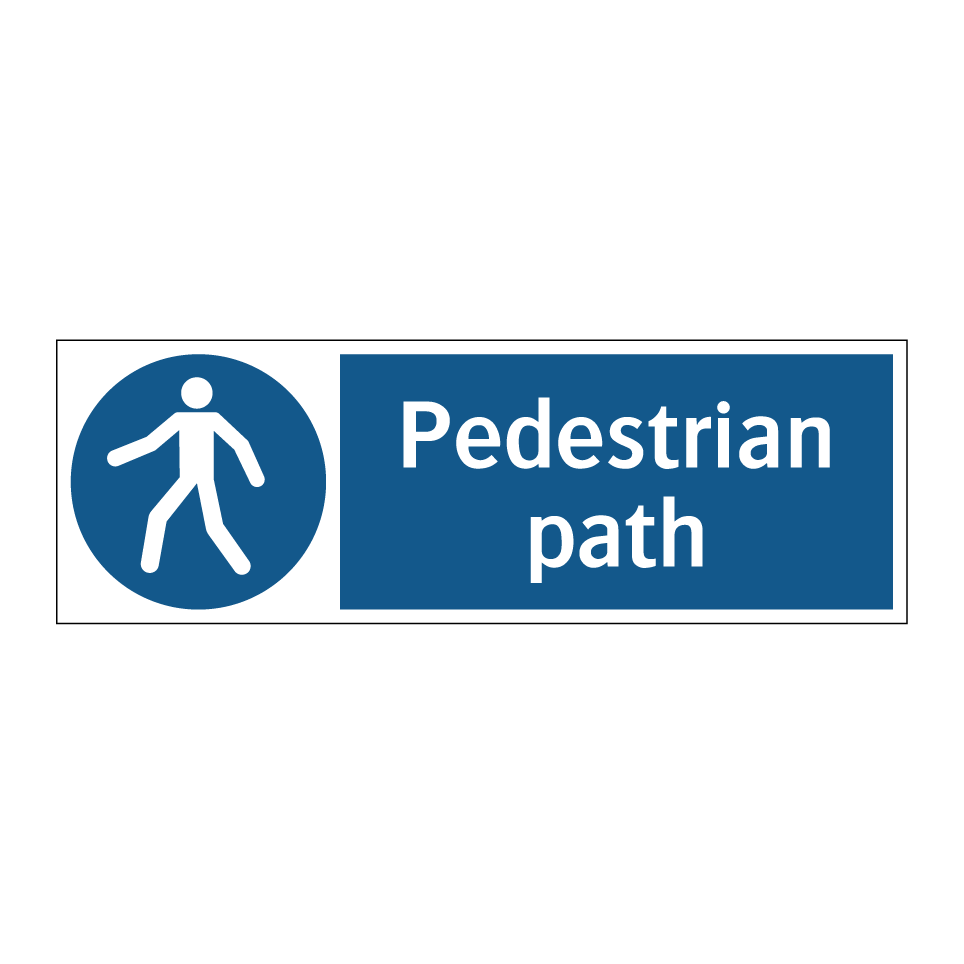Pedestrian path
