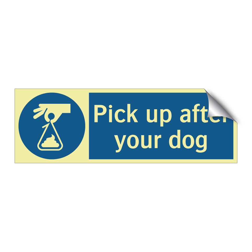Pick up after your dog