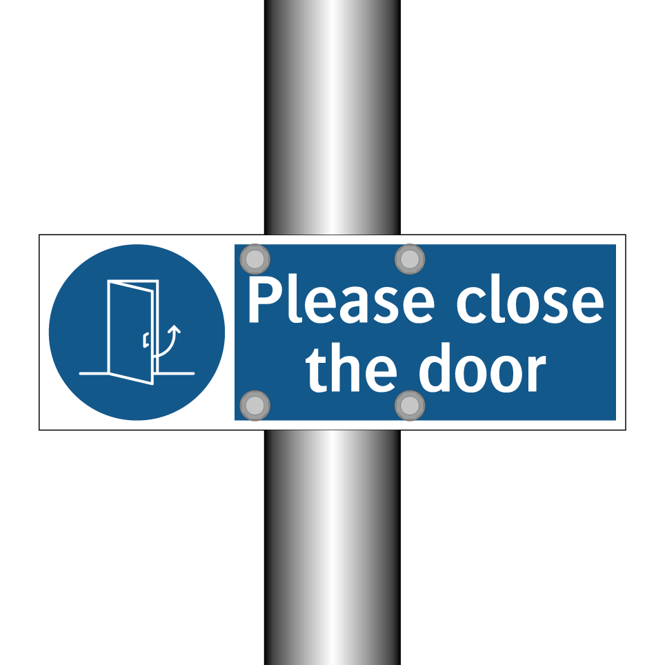 Please close the door