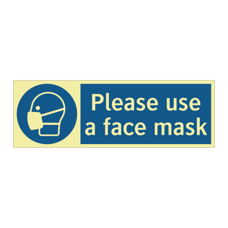Please use a face mask