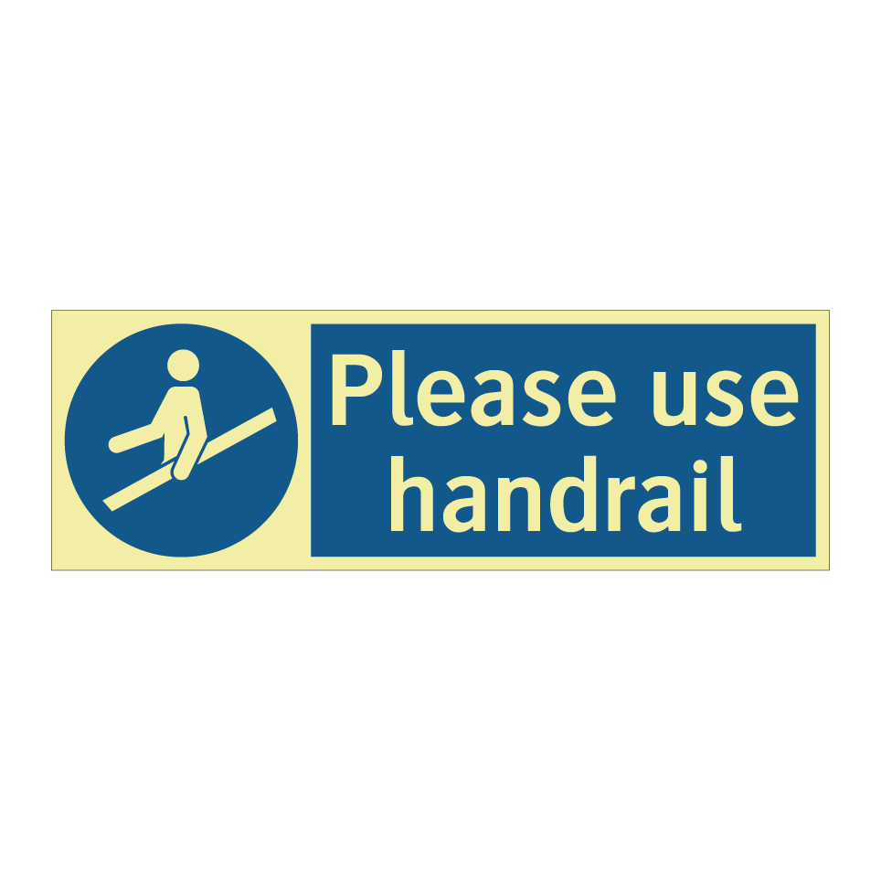 Please use handrail