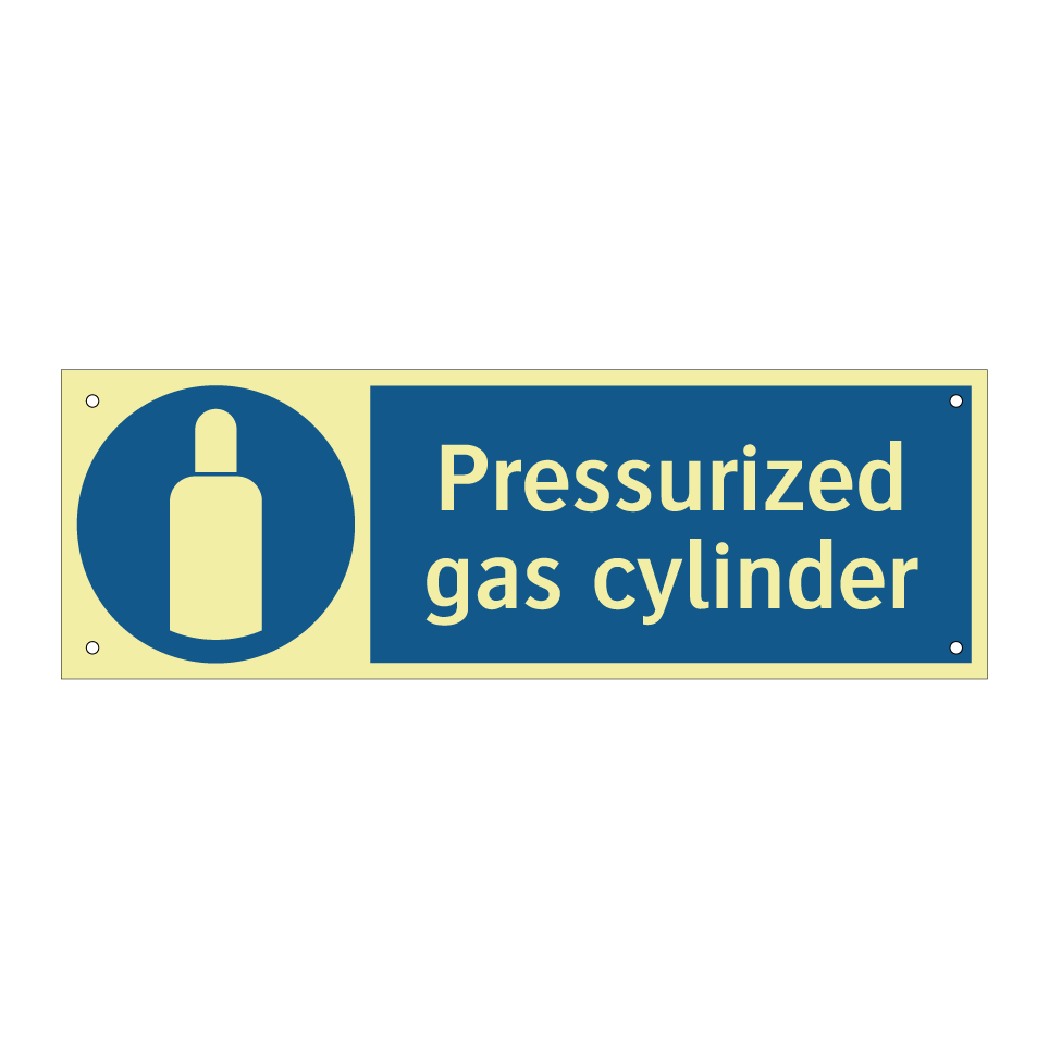 Pressurized gas cylinder