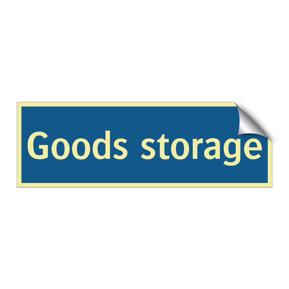 Goods storage