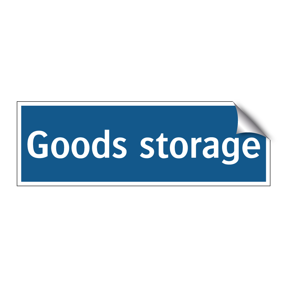 Goods storage