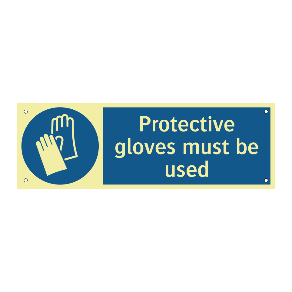 Protective gloves must be used