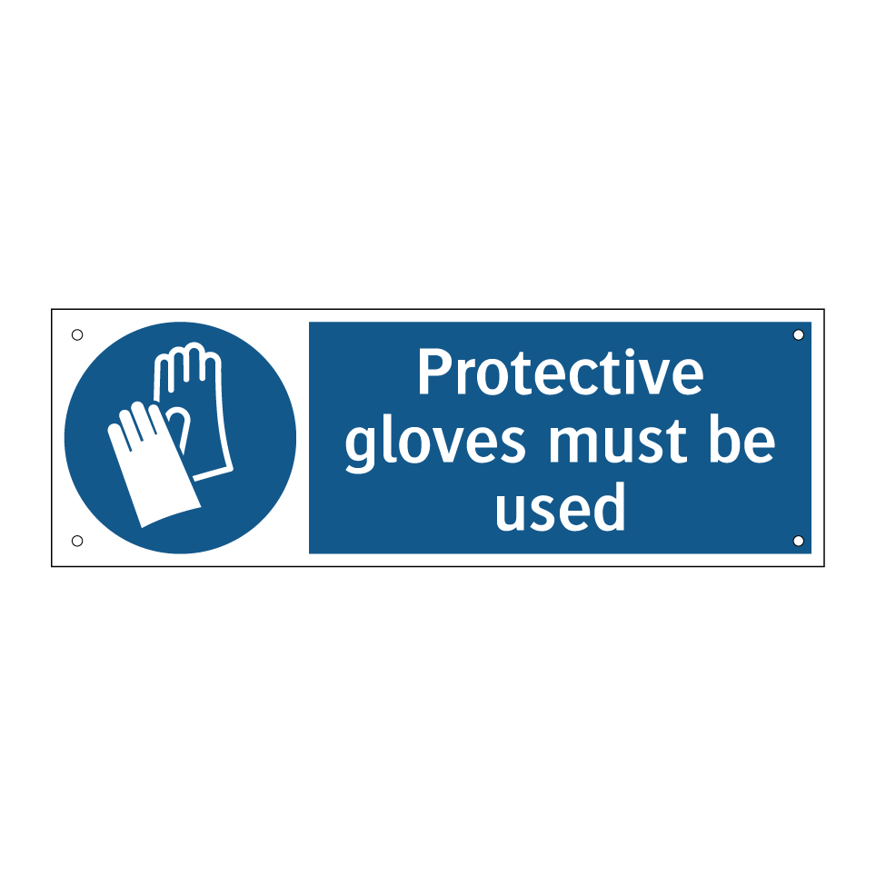 Protective gloves must be used