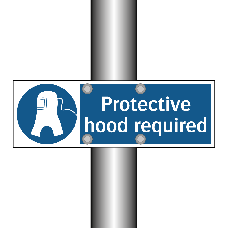 Protective hood required
