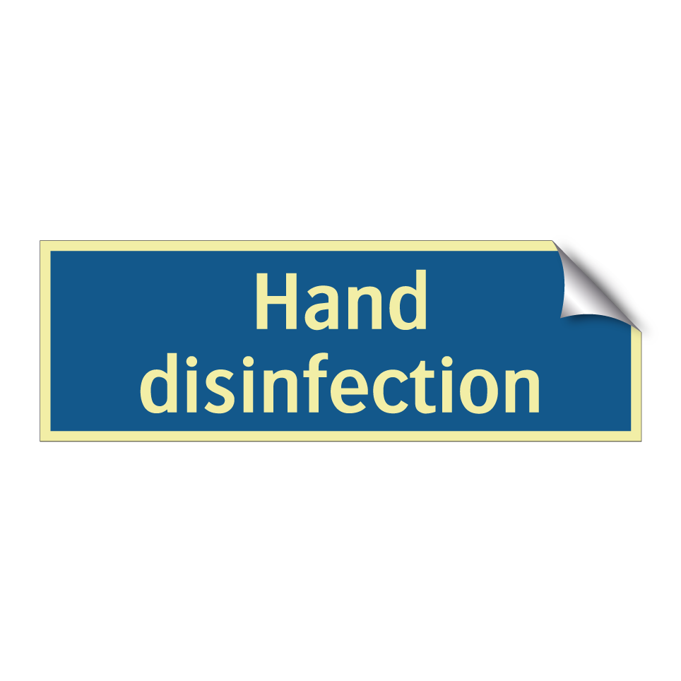 Hand disinfection