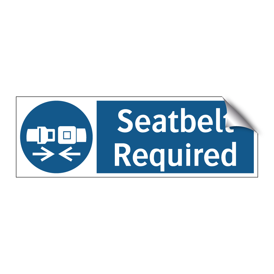 Seatbelt Required