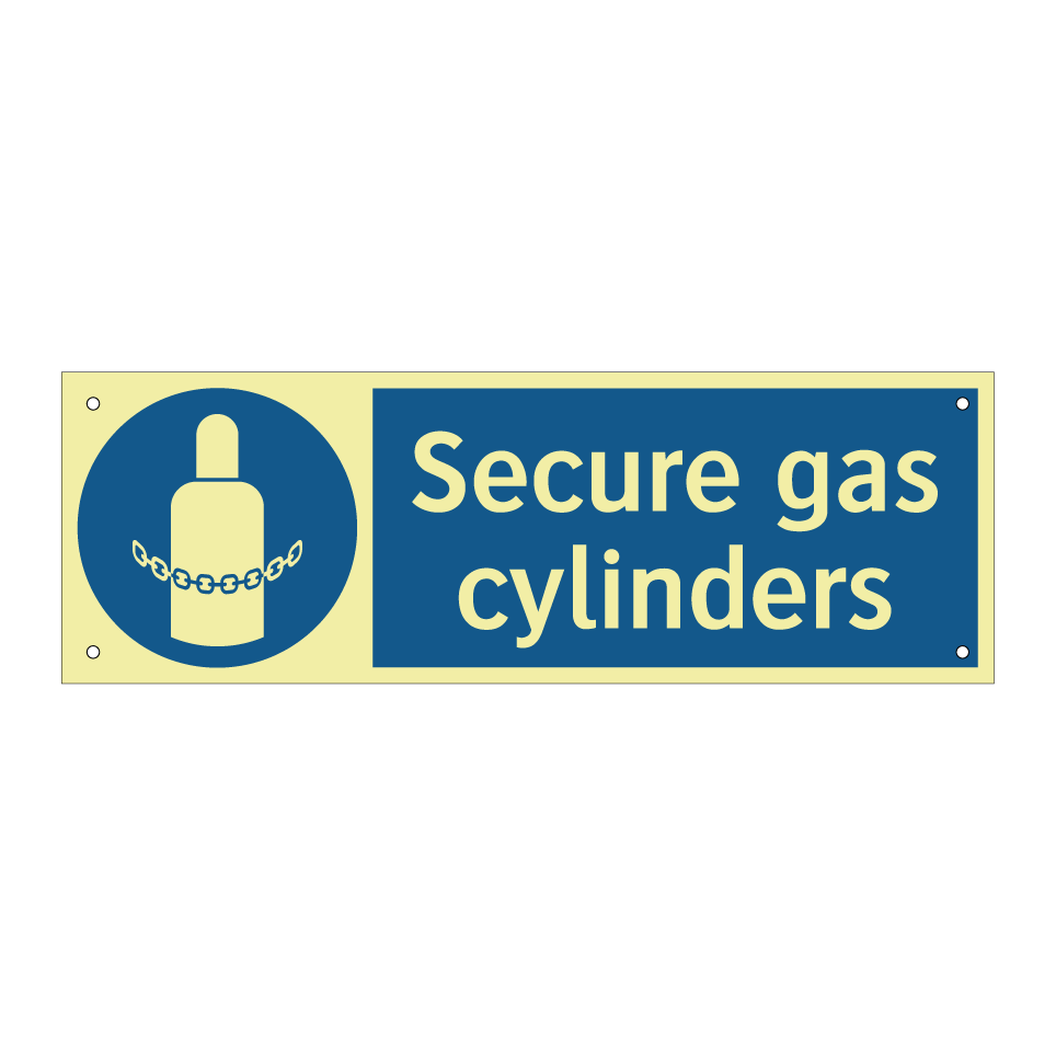 Secure gas cylinders