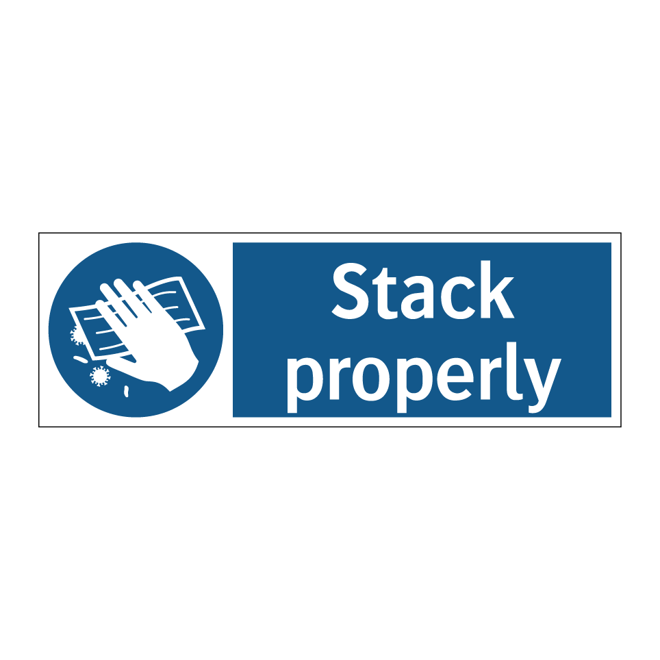 Stack properly