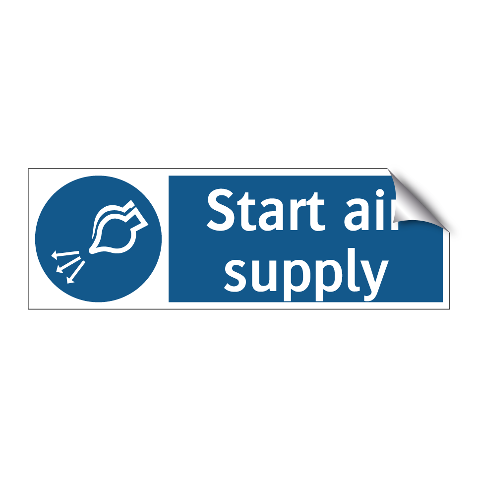 Start air supply