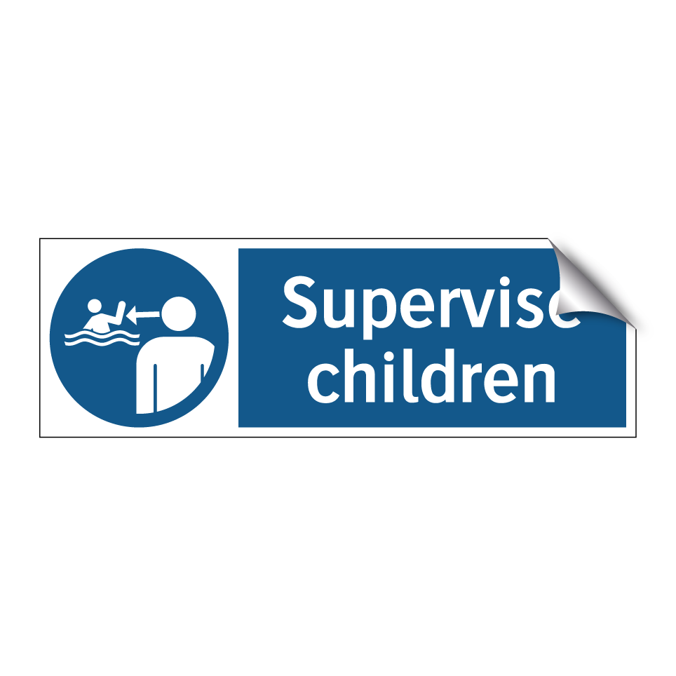 Supervise children