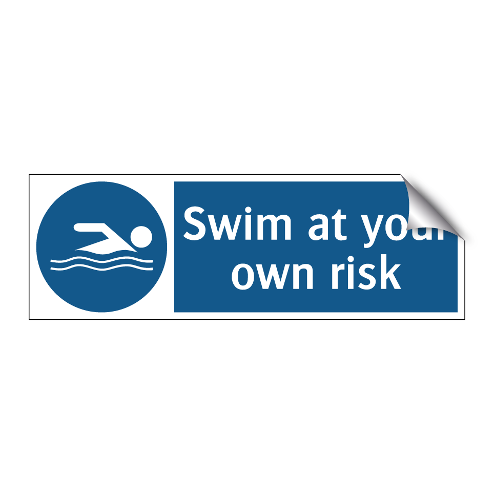 Swim at your own risk