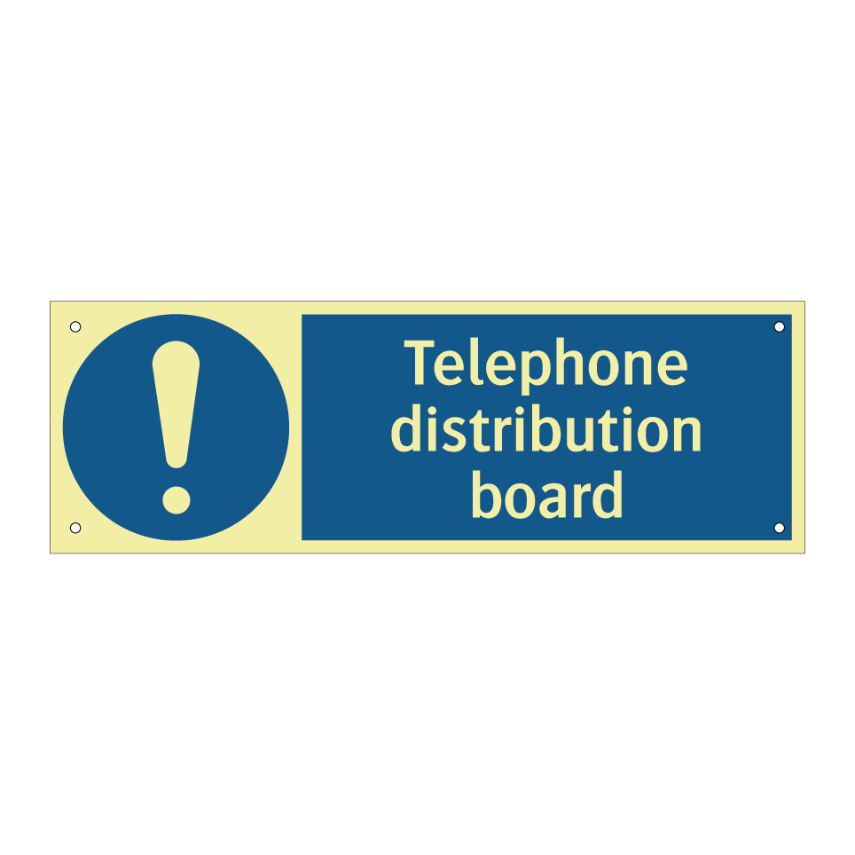 Telephone distribution board