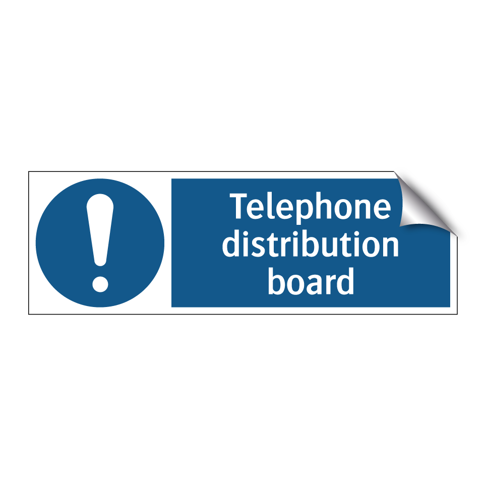 Telephone distribution board