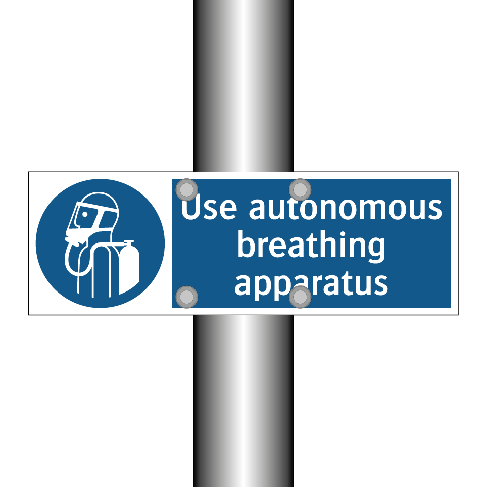 Use autonomous breathing apparatus