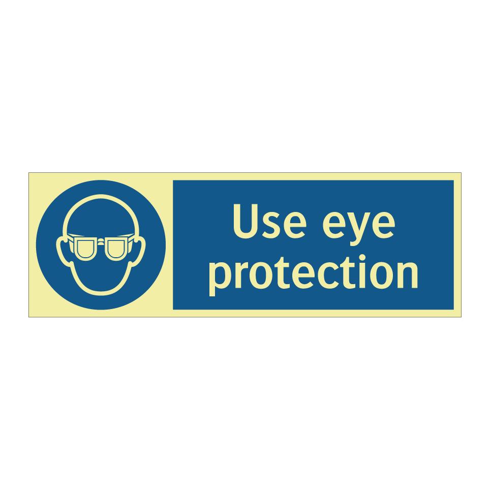 Use eye protection