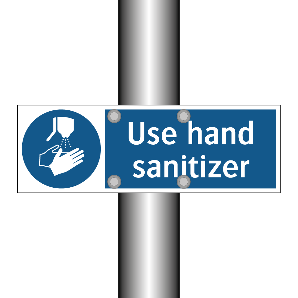 Use hand sanitizer