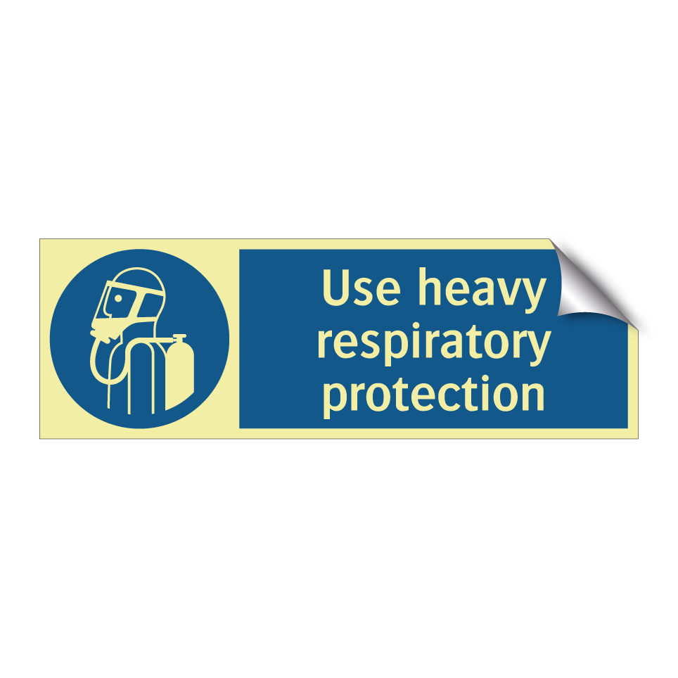 Use heavy respiratory protection