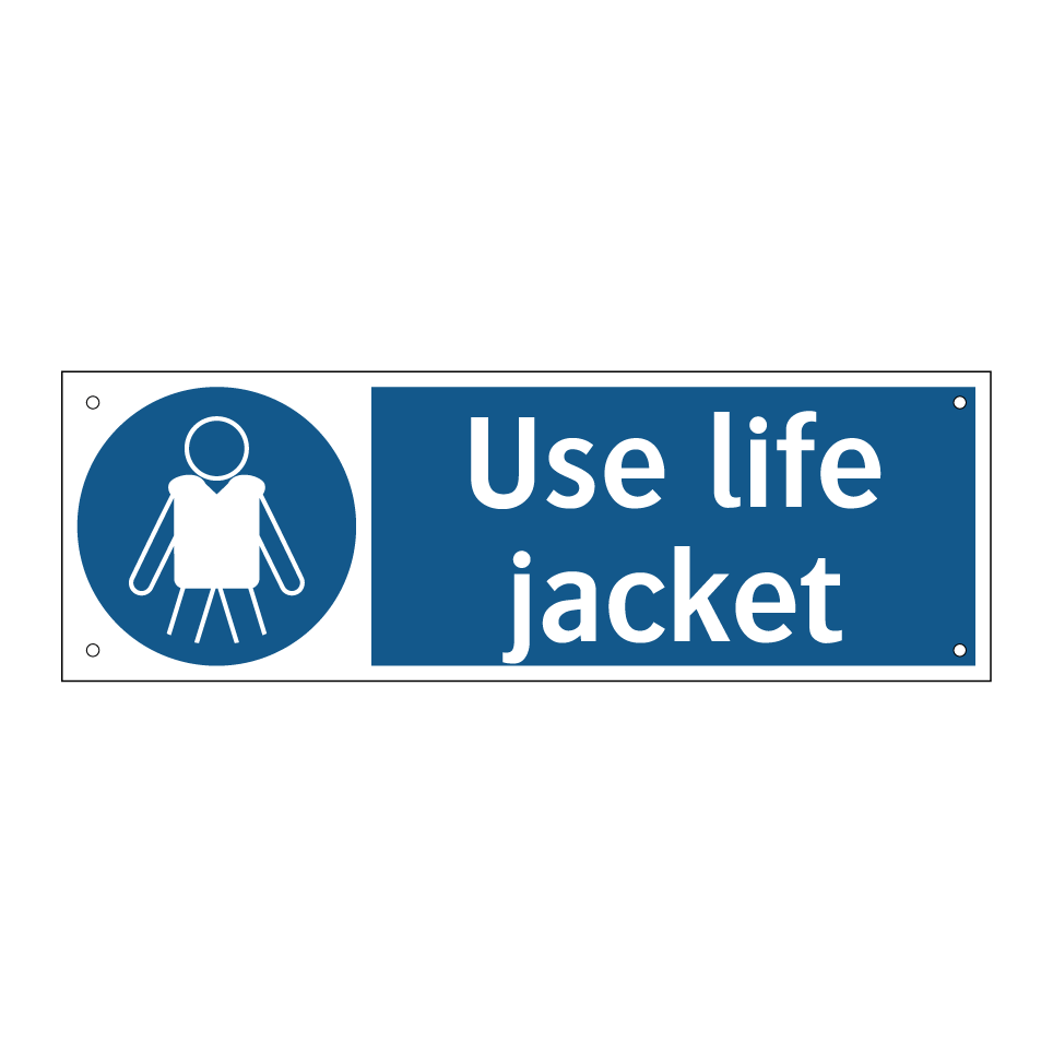 Use life jacket