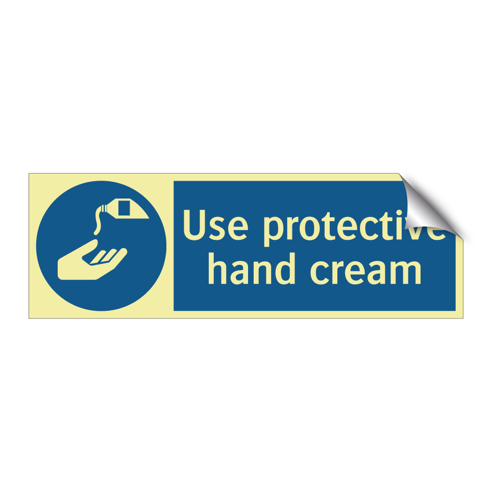 Use protective hand cream
