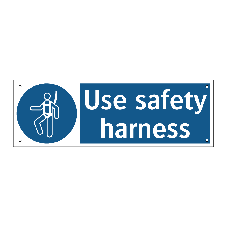 Use safety harness