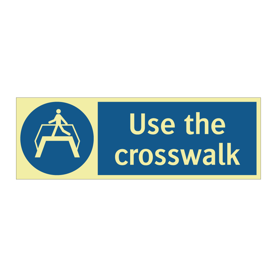 Use the crosswalk