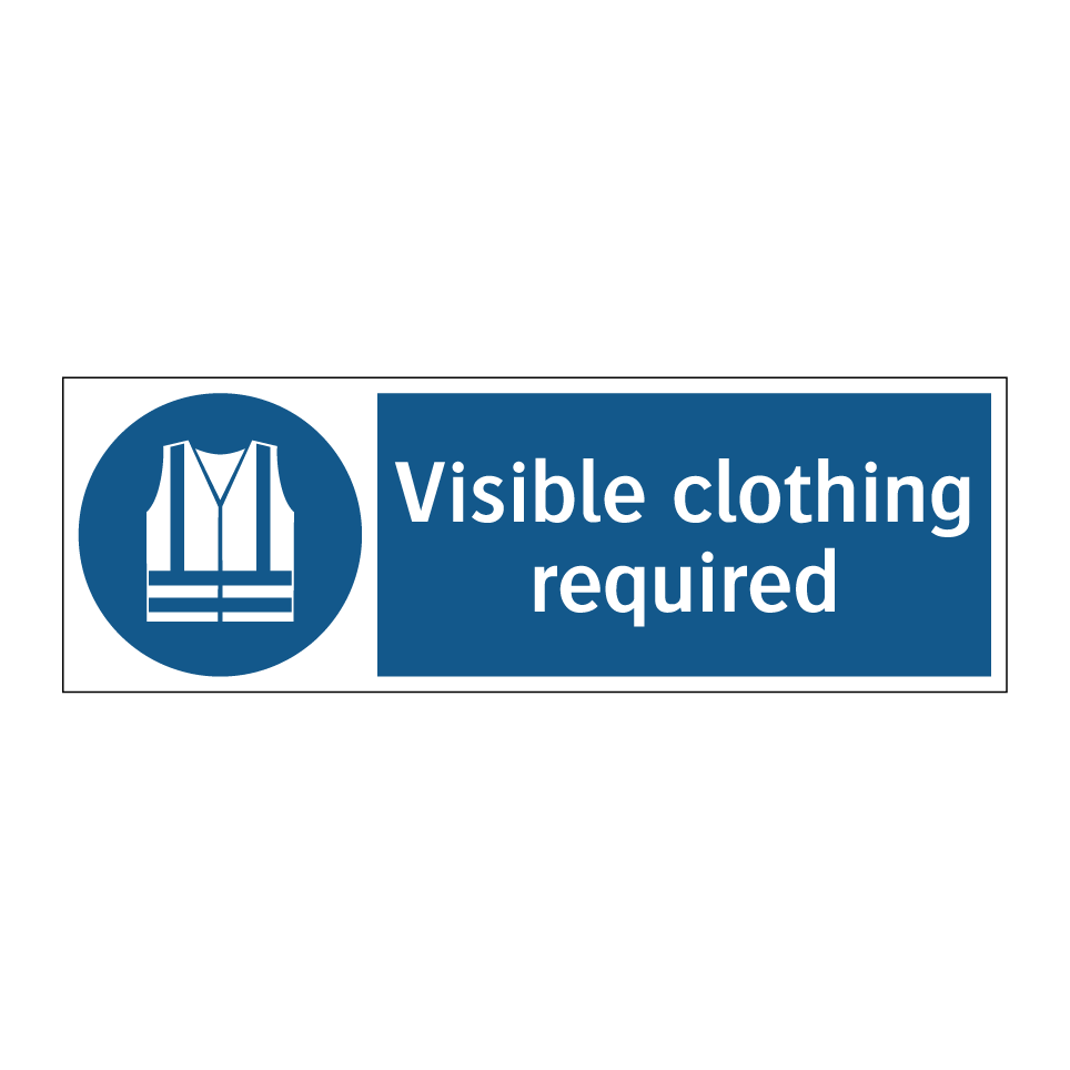 Visible clothing required