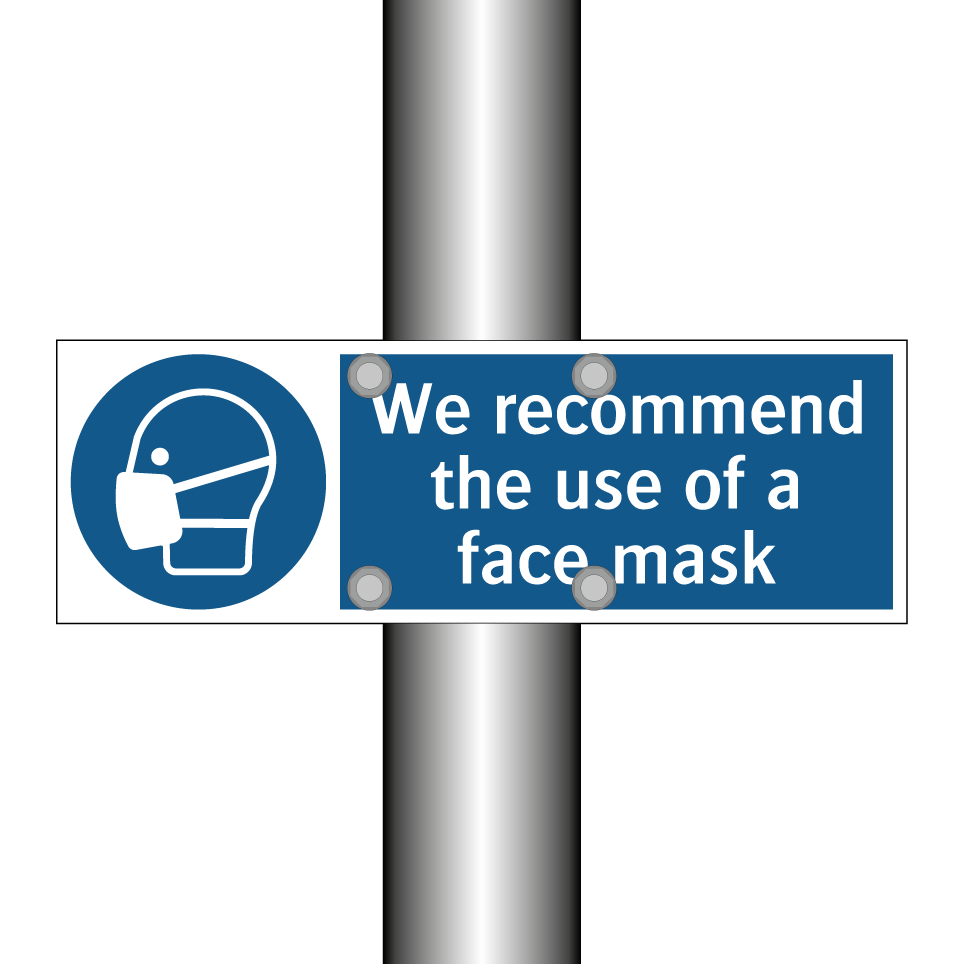 We recommend the use of a face mask