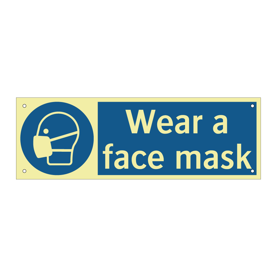 Wear a face mask